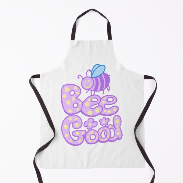 Item preview, Bee Good – Cute Lilac Kawaii Bee Positive Quote designed and sold by BritishDelights.