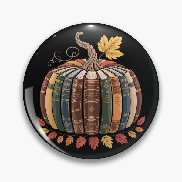 Item preview, Fall Book Pumpkin Reading Teacher Books Lover  designed and sold by MonsterBuddiess.