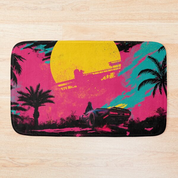 Item preview, Cyberpunk Design, Retro Style, Neon Lights,  designed and sold by FantasyPrintVM.
