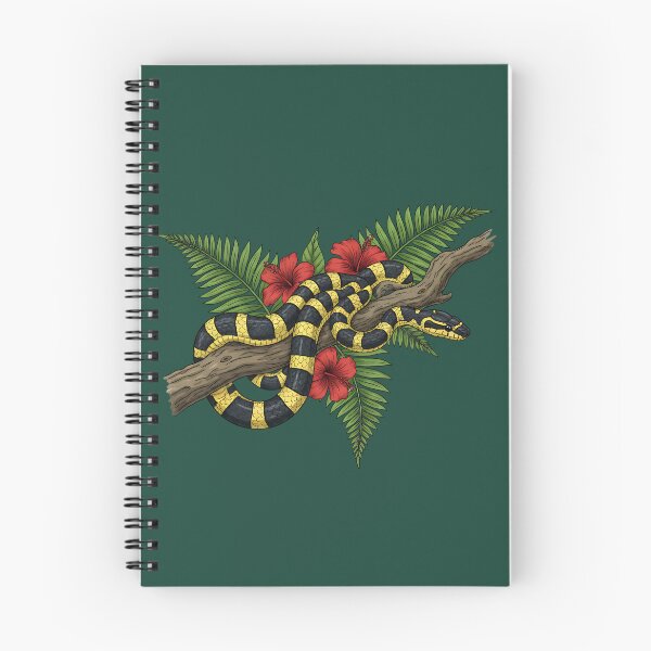 Item preview, Banded Krait Among Jungle Ferns designed and sold by BirdsnStuff.