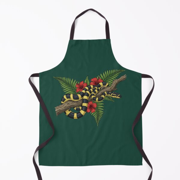 Item preview, Banded Krait Among Jungle Ferns designed and sold by BirdsnStuff.