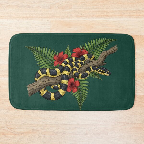 Item preview, Banded Krait Among Jungle Ferns designed and sold by BirdsnStuff.
