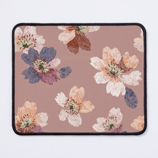 Item preview, Unique Fresh Floral Embroidered Pattern For Carnation Lovers designed and sold by RoyalStarsPatts.
