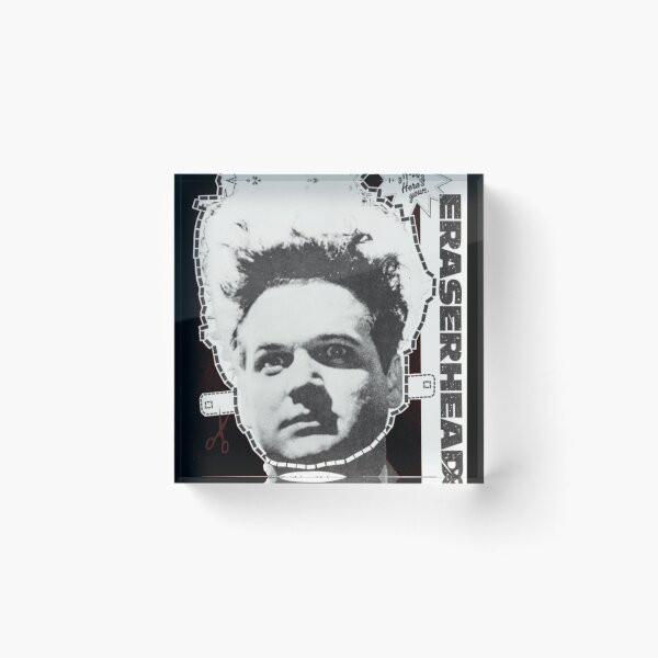 Item preview, Eraserhead Monochrome Horror Portrait Poster For Cult Movie Fans designed and sold by JuliaJindra.