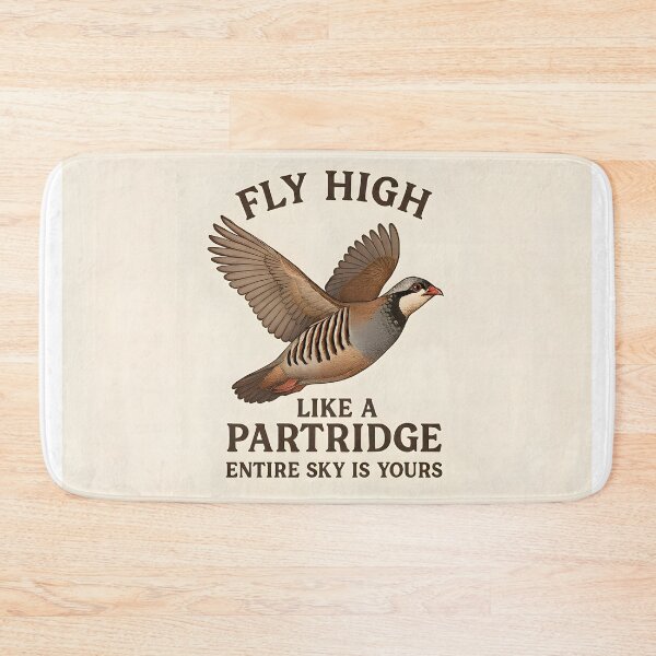 Item preview, Fly High Like a Partridge - Inspirational Bird Art designed and sold by DroolWorthyUS.