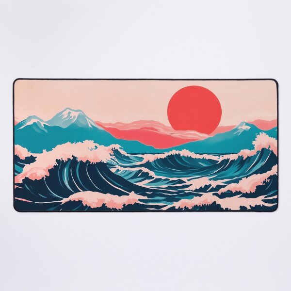 Item preview, Big Waves in Japan designed and sold by FantasyPrintVM.