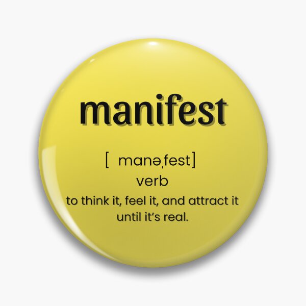 Item preview, Manifest: Definition designed and sold by HeyitsCee.