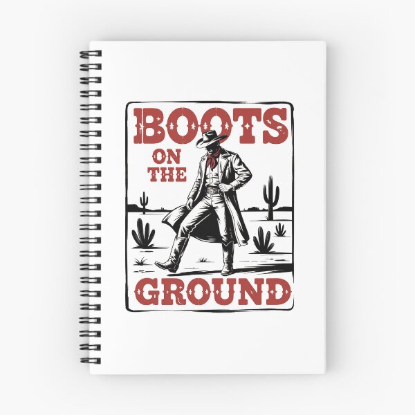 Item preview, Cowboy Boots On Da Ground Western designed and sold by NewIdeasSArt.