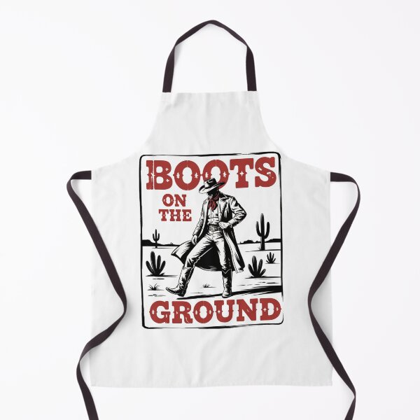 Item preview, Cowboy Boots On Da Ground Western designed and sold by NewIdeasSArt.