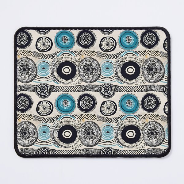 Item preview, Mandala Spiral Blue Circles designed and sold by Dream Garden.