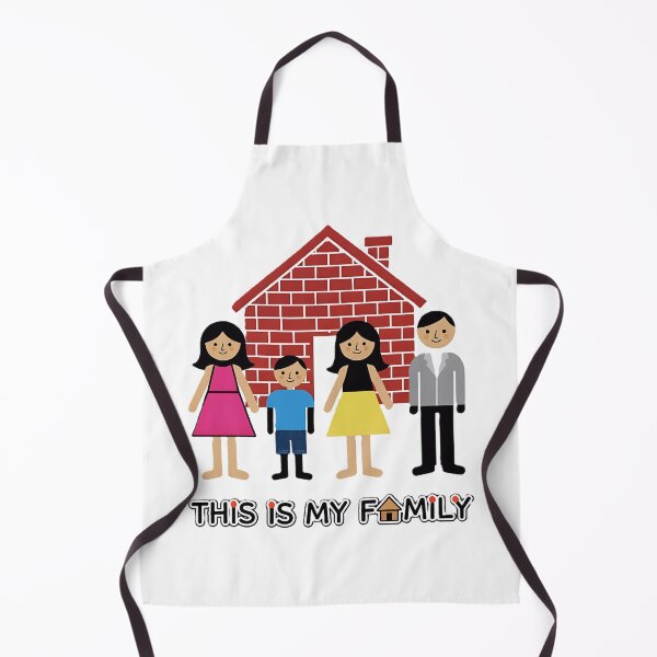 Item preview, This Is My Family Illustration designed and sold by DroolWorthyUS.