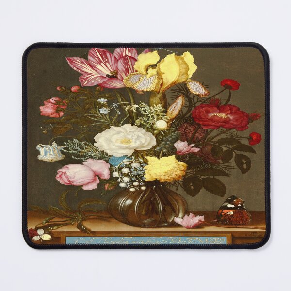 Item preview, Bouquet of Flowers in a Glass Vase (Ambrosius Bosschaert, 1621) designed and sold by UBU-space.