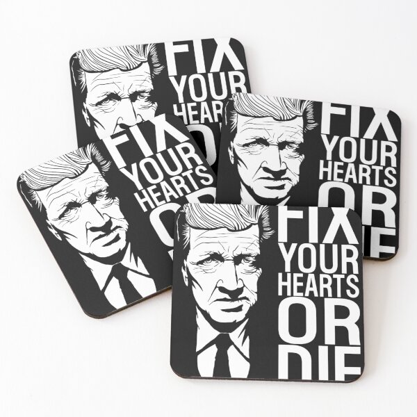 Item preview, Fix Your Hearts Or Die Minimal Portrait Poster For Art And Film Lovers designed and sold by KaliYahro.