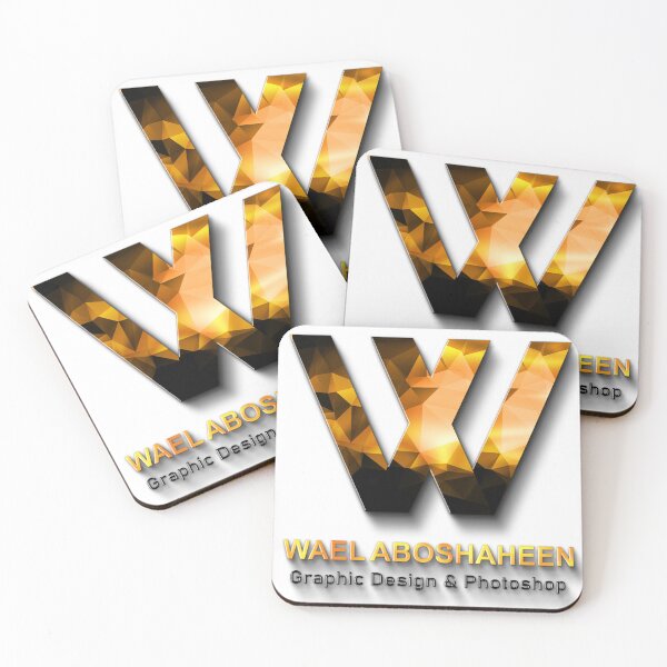 Item preview, Wael Abo Shaheen Logo | Graphic Design T-shirt | Minimal Creative Style Sticker designed and sold by Wael.design369.