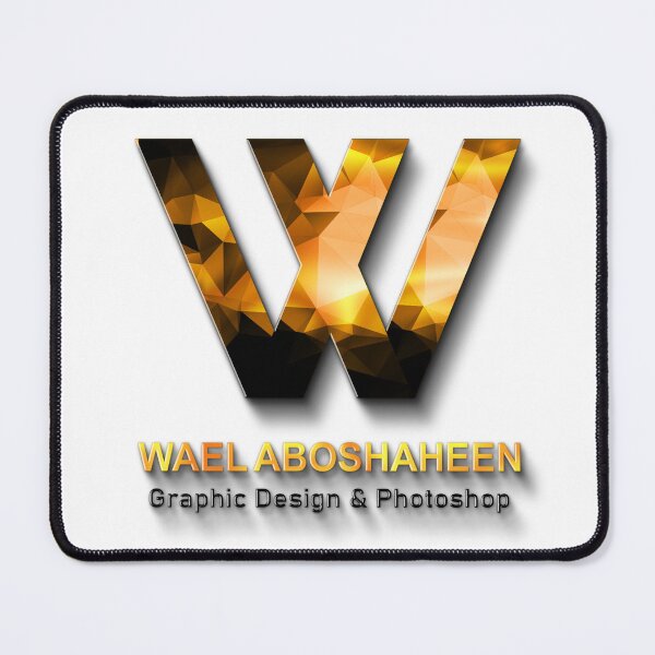 Item preview, Wael Abo Shaheen Logo | Graphic Design T-shirt | Minimal Creative Style Sticker designed and sold by Wael.design369.