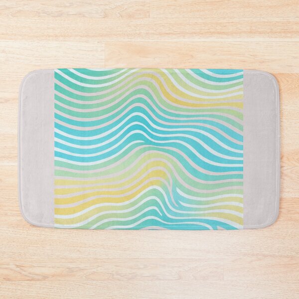 Item preview, Retro Pastel Wave T-Shirt – Aesthetic Ocean Vibes Tee designed and sold by KDesignCrafts.