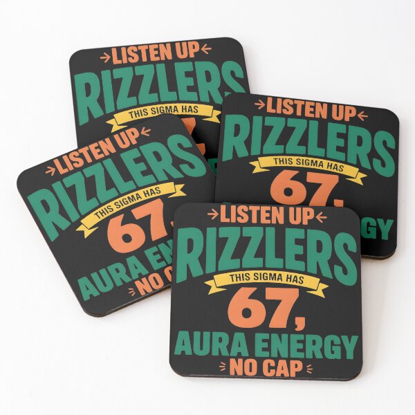 Item preview, Listen Up Rizzlers This Sigma Has 67 Aura Energy Six Seven designed and sold by BLZART.