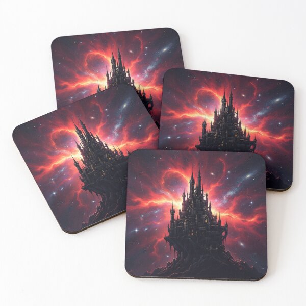 Item preview, Fantasy Castle Cosmic Fire designed and sold by OandSDesigns23.