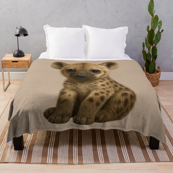 Item preview, Cute Baby Hyena – Wild Animal Art designed and sold by LiLeDesigns.