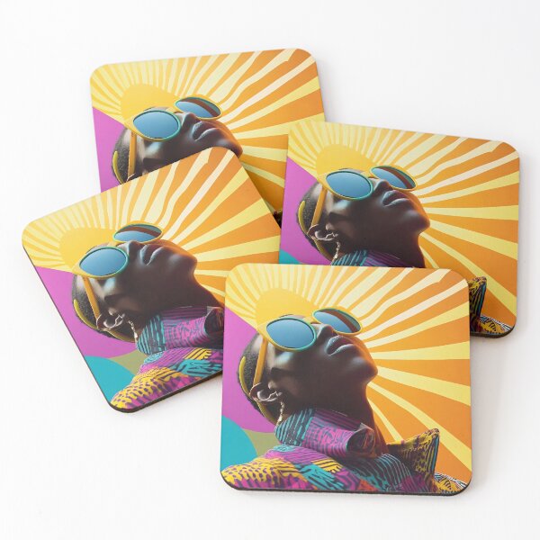 Item preview, Colorful model on vibrant set designed and sold by anytka.