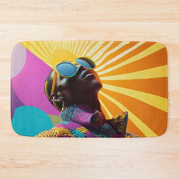 Item preview, Colorful model on vibrant set designed and sold by anytka.