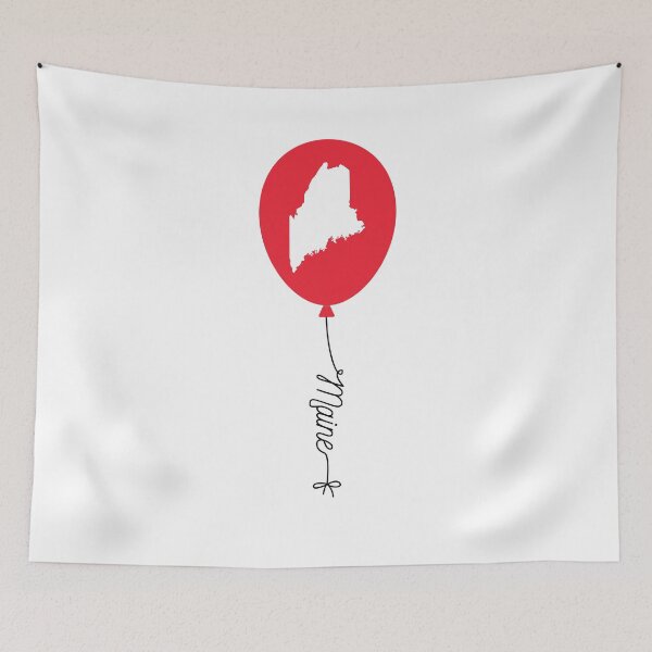 Artikelvorschau, Maine State Ballon entworfen und verkauft von InspiredQuotes.