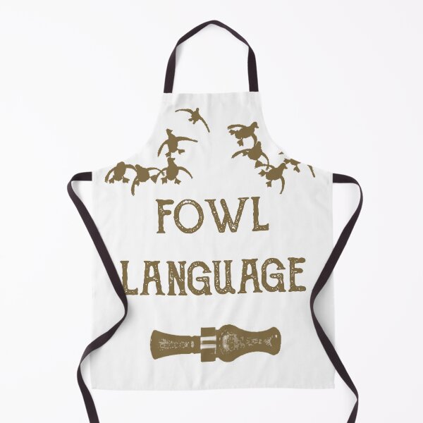 Item preview, Fowl Language By Funny As Duck designed and sold by FunnyAsDuck.