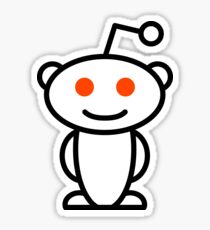 Reddit Alien Snoo Sticker