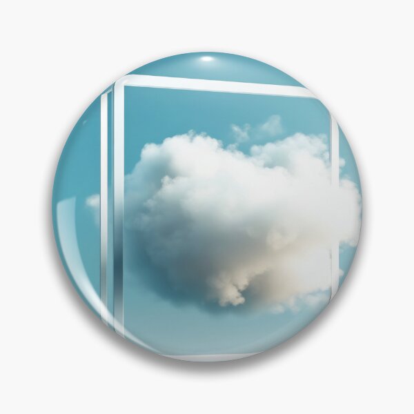 Item preview, Cloud within a frame in surreal art designed and sold by anytka.