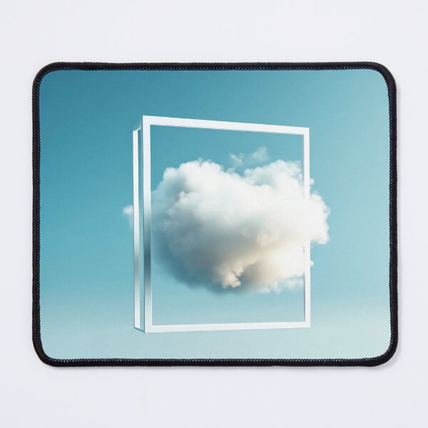 Item preview, Cloud within a frame in surreal art designed and sold by anytka.