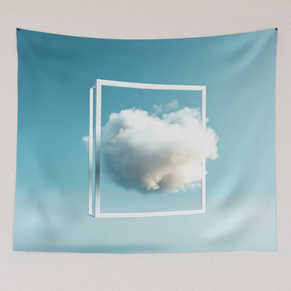 Item preview, Cloud within a frame in surreal art designed and sold by anytka.