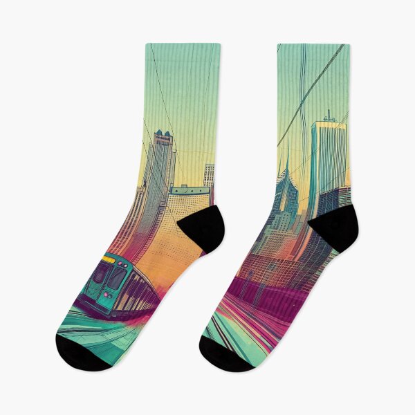Item preview, Vivid train ride by skyline designed and sold by anytka.