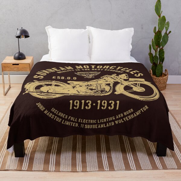 Item preview, Sunbeam Motorcycles. Classic Black and Gold. designed and sold by IronFlyers.