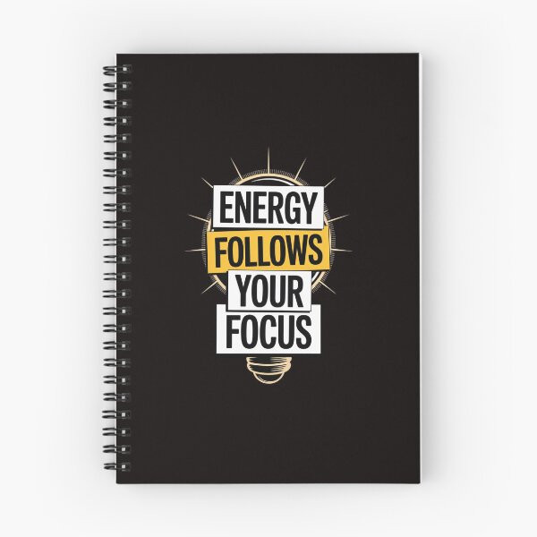 Item preview, Energy Follows your Focus – Success Motivation designed and sold by Your Inner Axis.