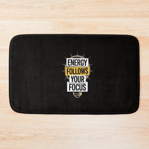 Item preview, Energy Follows your Focus – Success Motivation designed and sold by Your Inner Axis.