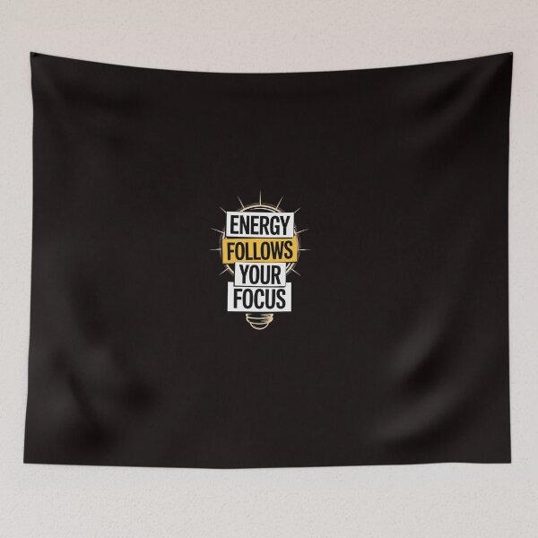 Item preview, Energy Follows your Focus – Success Motivation designed and sold by The Breathtaking You.