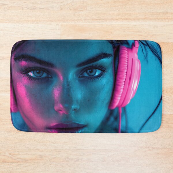 Item preview, Woman listens to music designed and sold by anytka.
