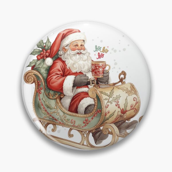 Item preview, Ho Ho Ho Santa Claus Christmas Sticker Holiday Gifts designed and sold by colorleafz.