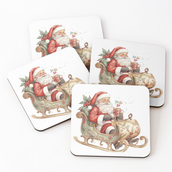 Item preview, Ho Ho Ho Santa Claus Christmas Sticker Holiday Gifts designed and sold by colorleafz.