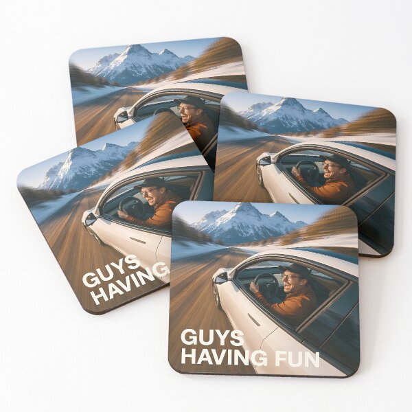 Item preview, Guys Having Fun Road Trip Adventure designed and sold by DroolWorthyUS.