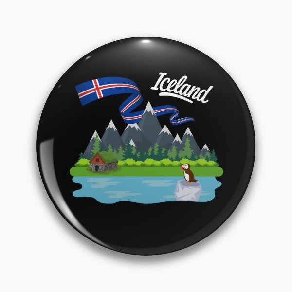 Item preview, I Love Iceland - Iceland Stamp - Funny gifts for Iceland enthusiasts designed and sold by iX-Physio.