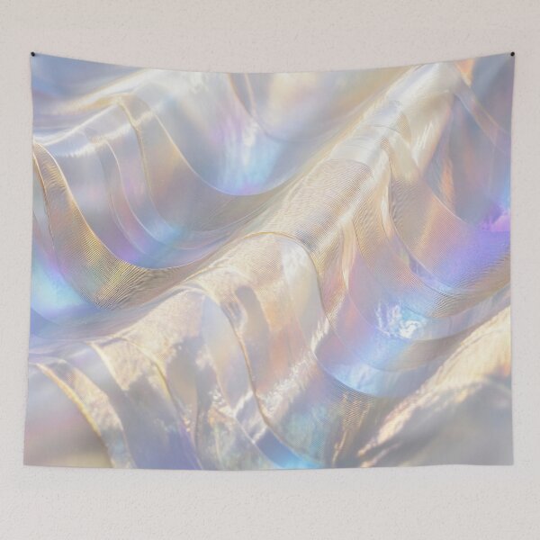 Item preview, Shimmering waves of fabric designed and sold by anytka.