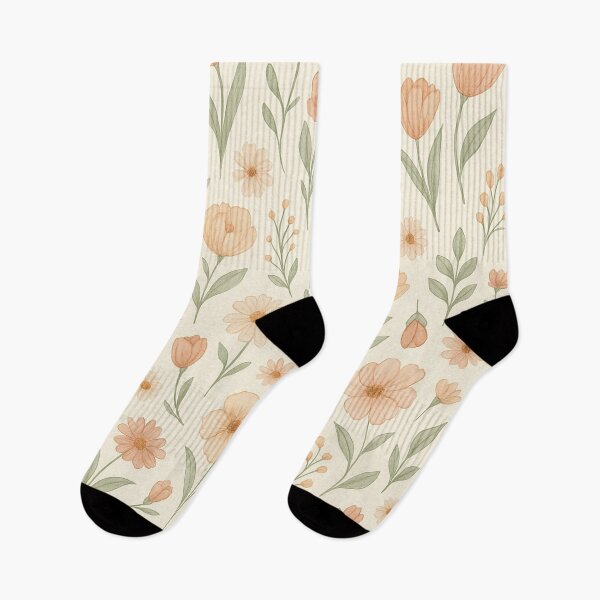 Item preview, Ilustración de patrón floral pastel vintage designed and sold by Catiess.