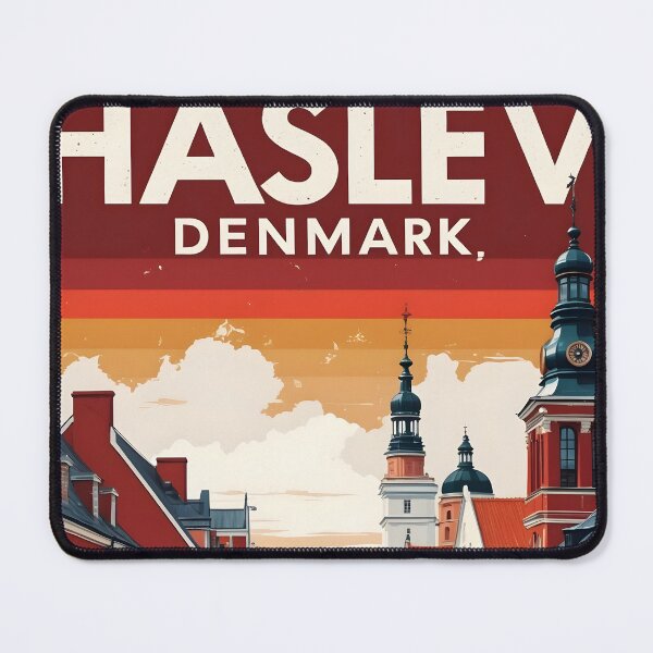 Item preview, Haslev Denmark 1950s Vintage Travel Tourism designed and sold by TravelersGems.