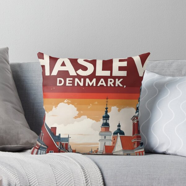 Item preview, Haslev Denmark 1950s Vintage Travel Tourism designed and sold by TravelersGems.