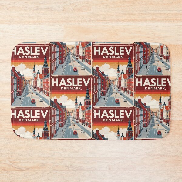 Item preview, Haslev Denmark 1950s Vintage Travel Tourism designed and sold by TravelersGems.