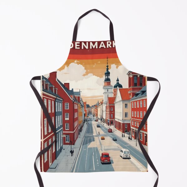 Item preview, Haslev Denmark 1950s Vintage Travel Tourism designed and sold by TravelersGems.