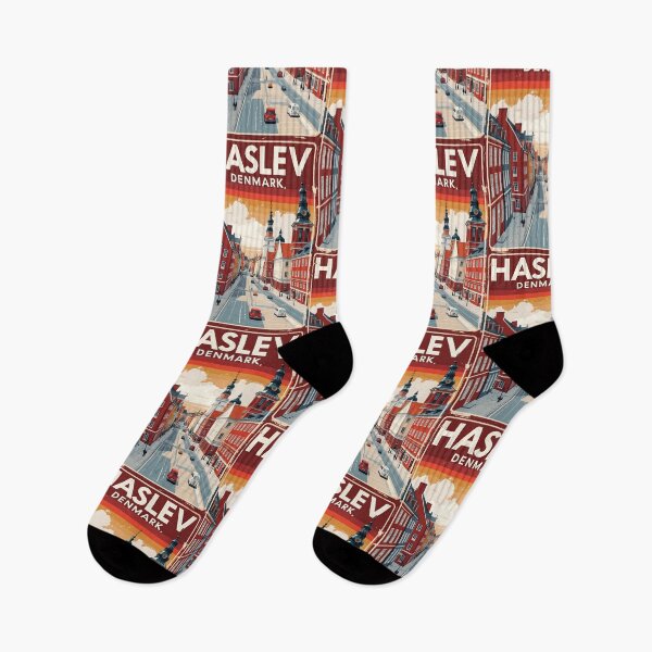 Item preview, Haslev Denmark 1950s Vintage Travel Tourism designed and sold by TravelersGems.