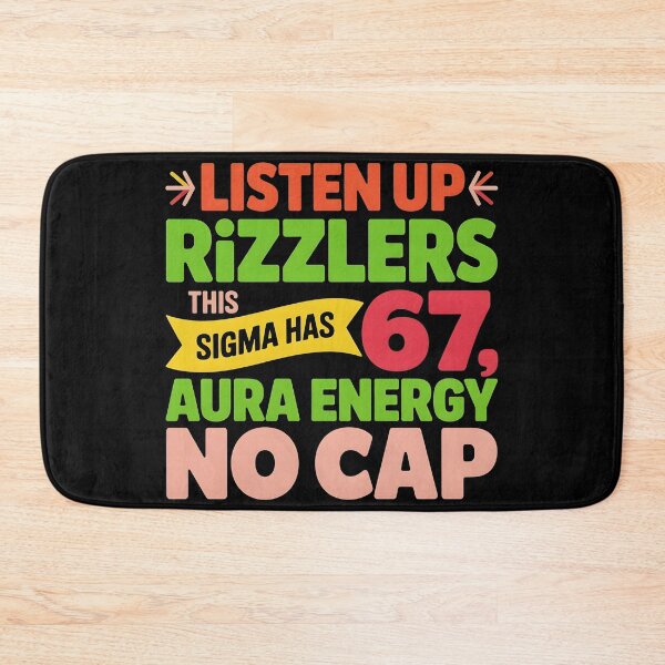 Item preview, Listen Up Rizzlers This Sigma Has 67 Aura Energy Six Seven designed and sold by BLZART.