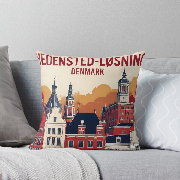 Item preview, Hedensted Losning Denmark 1950s Vintage Travel Tourism designed and sold by TravelersGems.